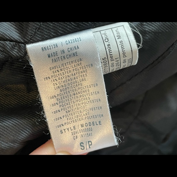 Guess Men’s Wool Blend Toggle Jacket - Picture 9 of 9